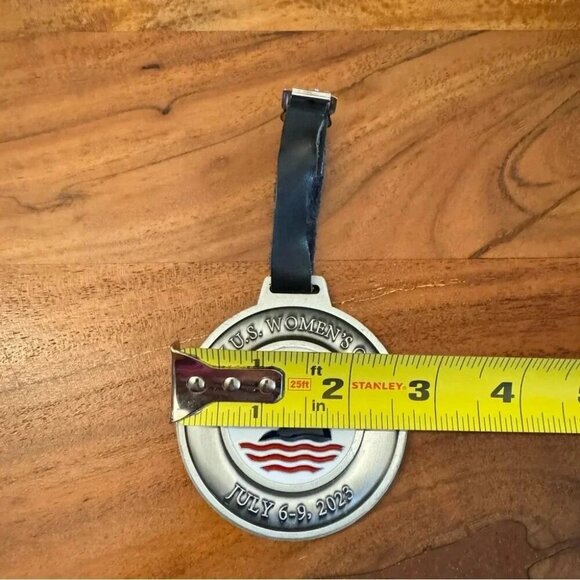 Pebble Beach US Women's Open 2023 Pewter Bag Tag - Picture 8 of 11